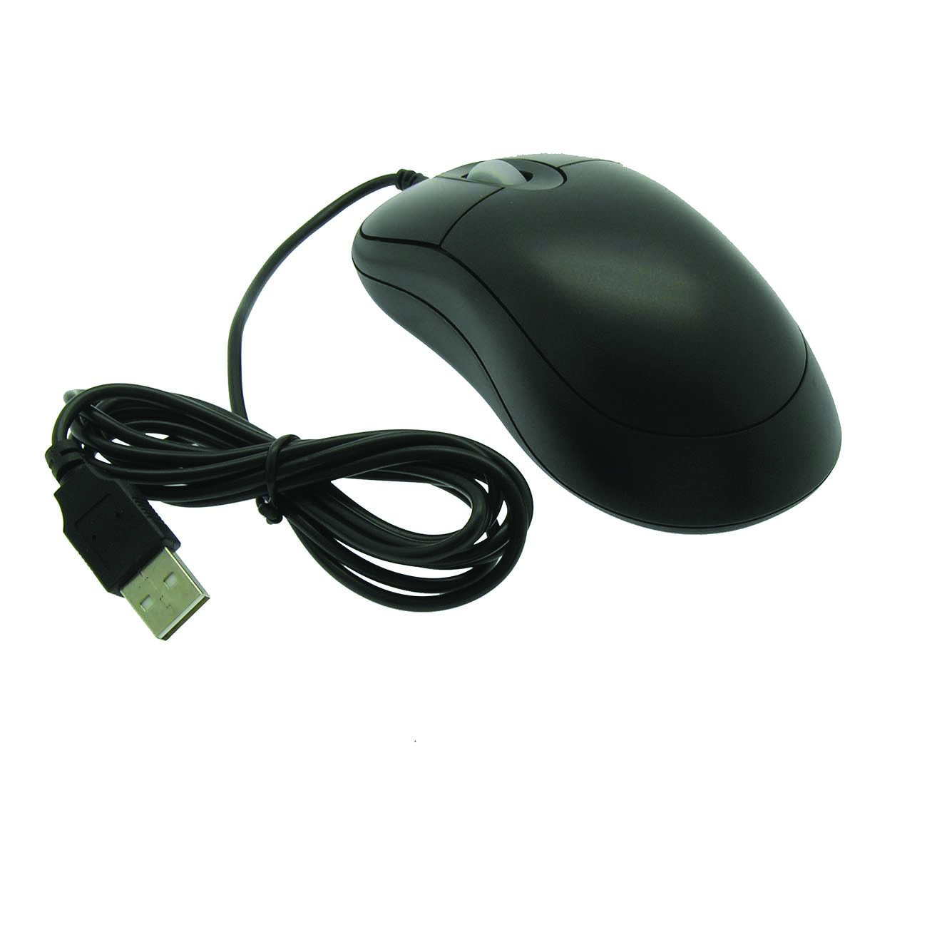 Optical Scroll Mouse USB Black 