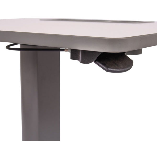 Luxor Sit/Stand Student Desk with Pneumatic Height Adjustment
