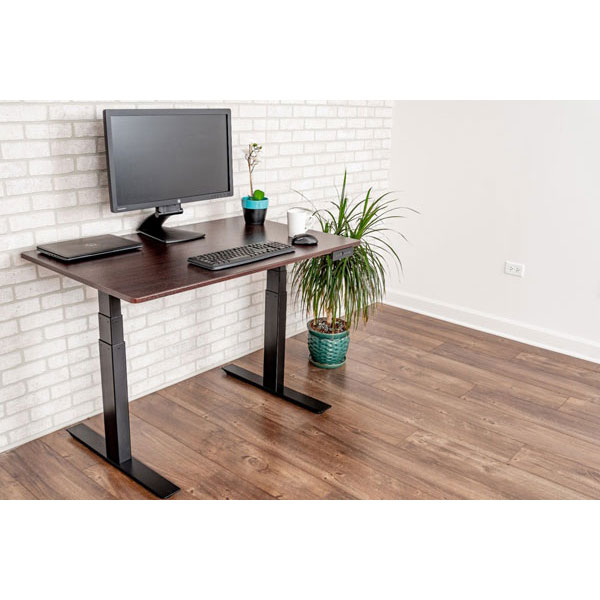 Luxor 60"W 3-Stage Dual Motor Electric Stand Up Desk