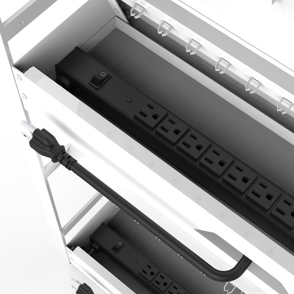 Wheel-IT 32-Slot Open Tablet/Chromebook Charging Cart