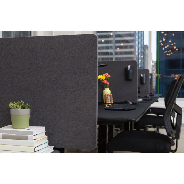 Desktop Privacy Back Panel - 60"W x 24"H