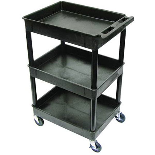 Tub Cart with 3 Shelves