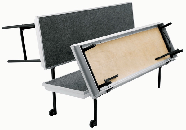 72" Tapered Trans-Port Portable Choral Riser