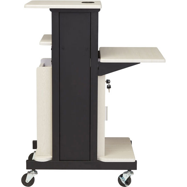 OKS Presentation Cart with Cabinet