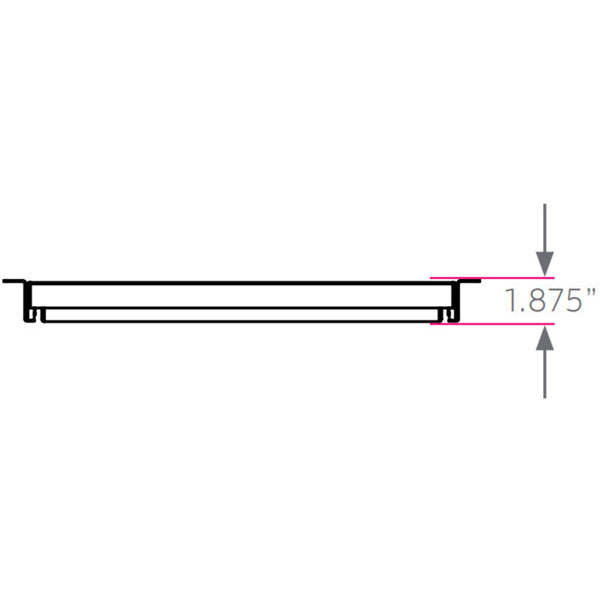 Smith System 17342 Pull-Out Knee Drawer