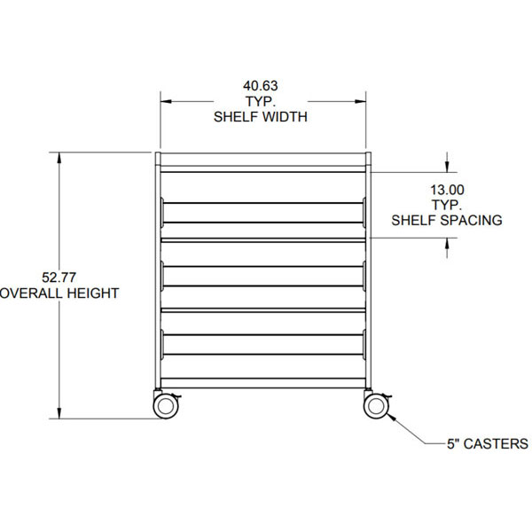 Smith System Cascade Nomad Book Truck