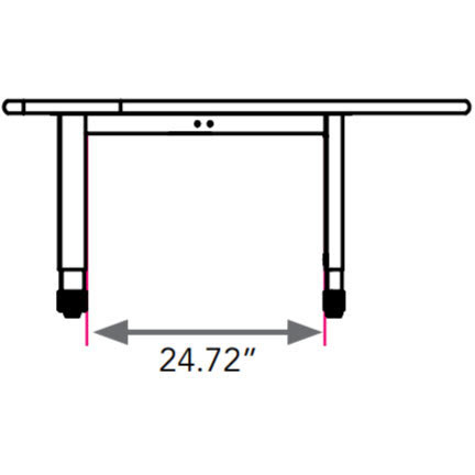 Planner Kidney Activity Table 72"W x 48"D