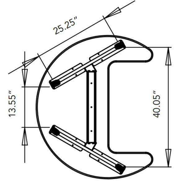 Planner Breakaway Peninsula Table