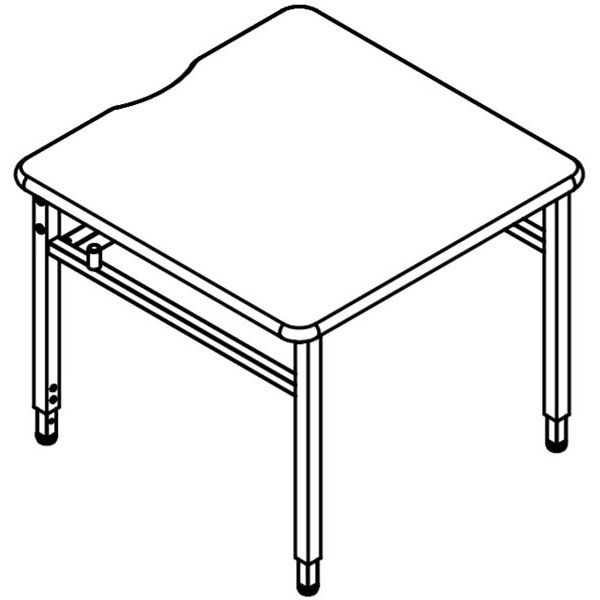 Planner Lab Computer Table 30"W x 30"D