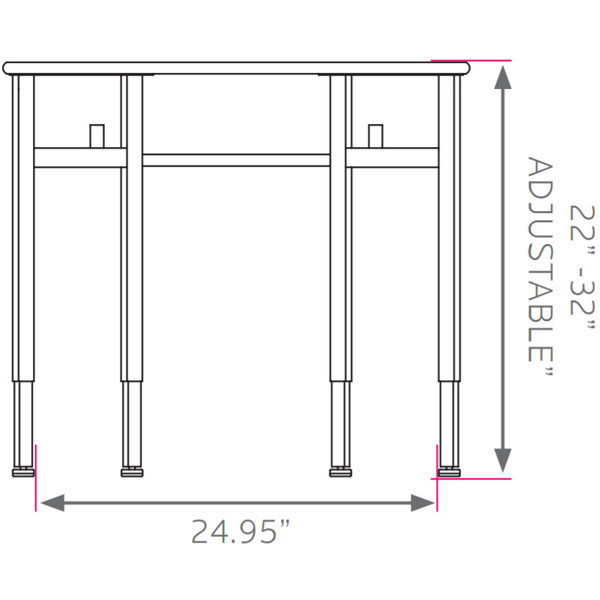 Smith System Planner Huddle-8 Desk