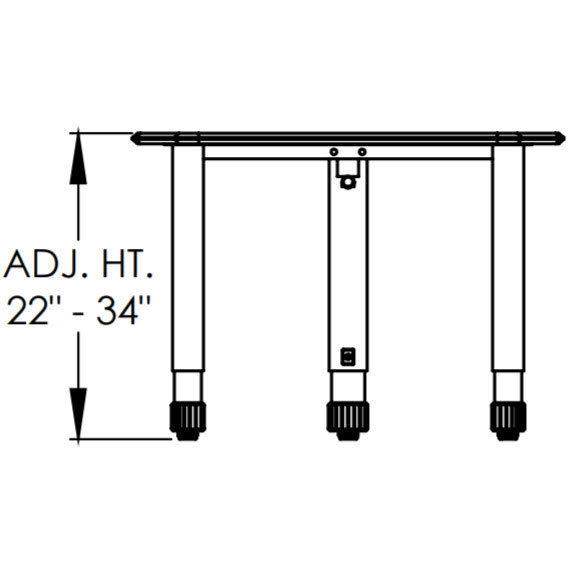 Interchange Mini Diamond Desk