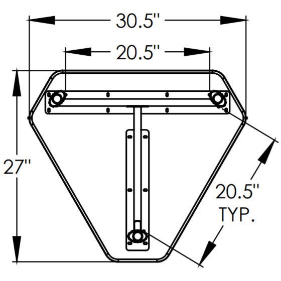 Interchange Mini Diamond Desk