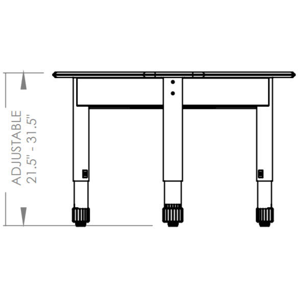 Interchange Diamond Desk with Bookbox