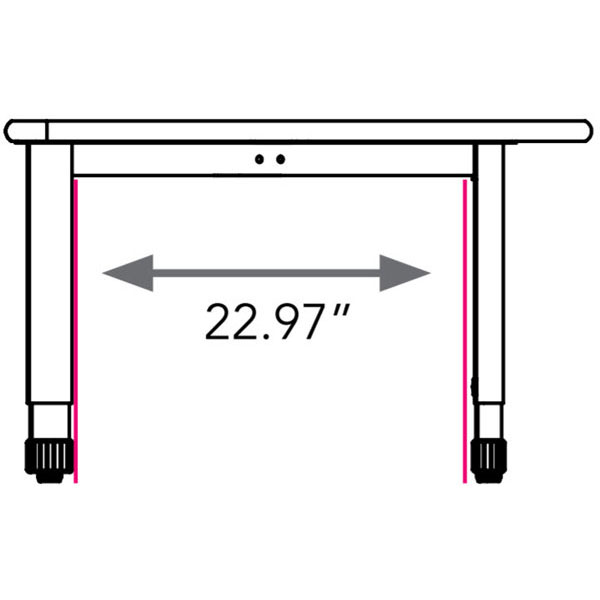 Smith System Interchange Contour Activity Table - 72"W x 36"D