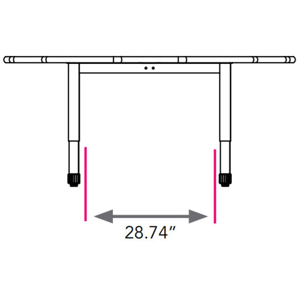 Smith System Interchange Flower Activity Table - 60"W x 60"D