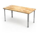 Interchange Activity Table with Butcher Block Top - 60