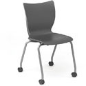 Groove Mobile Stack Chairs by Smith System