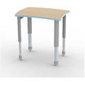 Interchange Curve Desk by Smith System