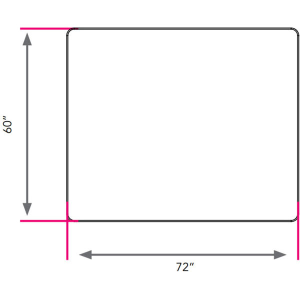 Smith System Interchange Rectangle Collaborative Meeting Table (No Power)