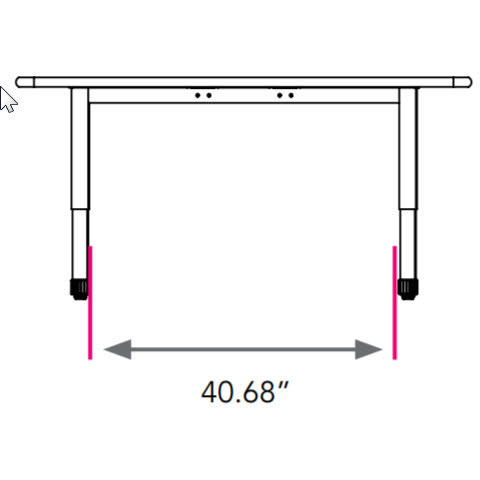 Smith System Interchange Rectangle Collaborative Meeting Table (6 Outlets, 4 USB Ports)