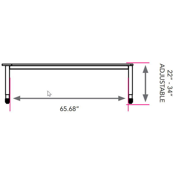 Smith System Interchange Half Boat Collaborative Meeting Table (4 Outlets, 8 USB Ports)