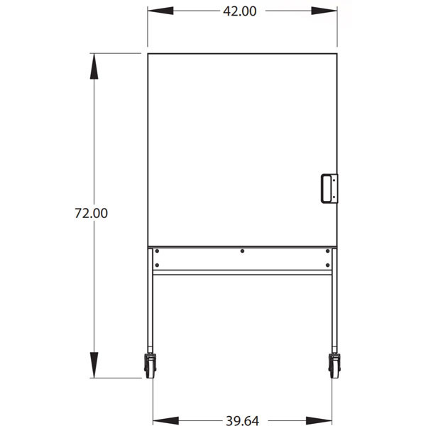 Smith System Planner Studio Mobile Whiteboard