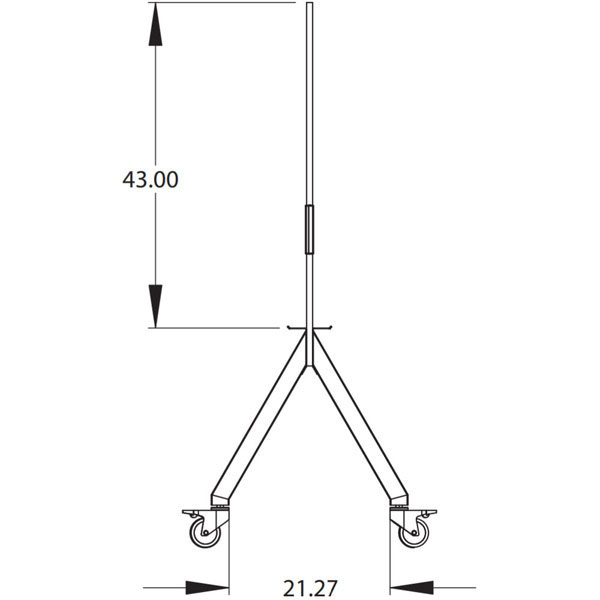 Smith System Planner Studio Mobile Whiteboard