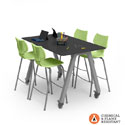 Planner Studio Fixed Height Trespa Top Tables by Smith System