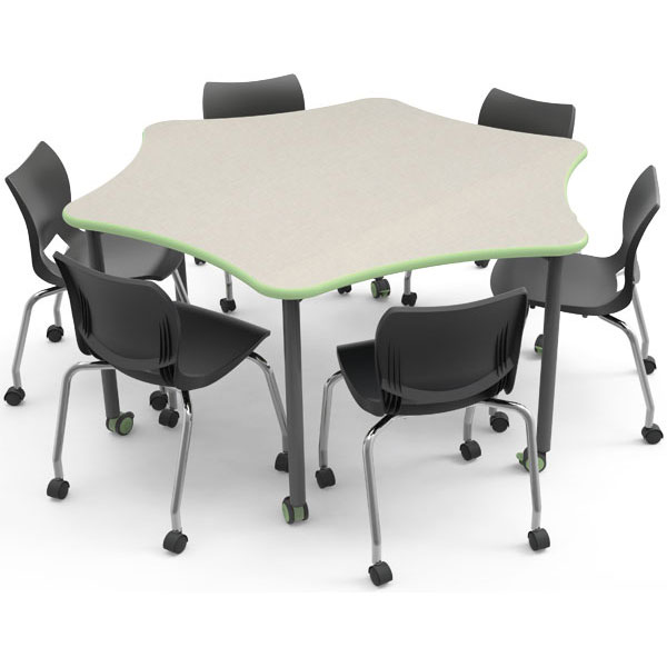 Smith System EL6S60 6-Star Elemental Activity Table, 60"