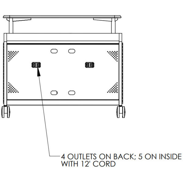 Smith System Cascade Mega-Case Presentation Cart