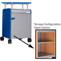 Smith System Cascade Mini-Case with Locking Door, Shelves, and Riser