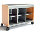 Smith System Cascade Mega-Case with 6 Cubbies and Casters