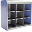 Smith System Cascade Mega-Cabinet with 9 Cubbies and Glides