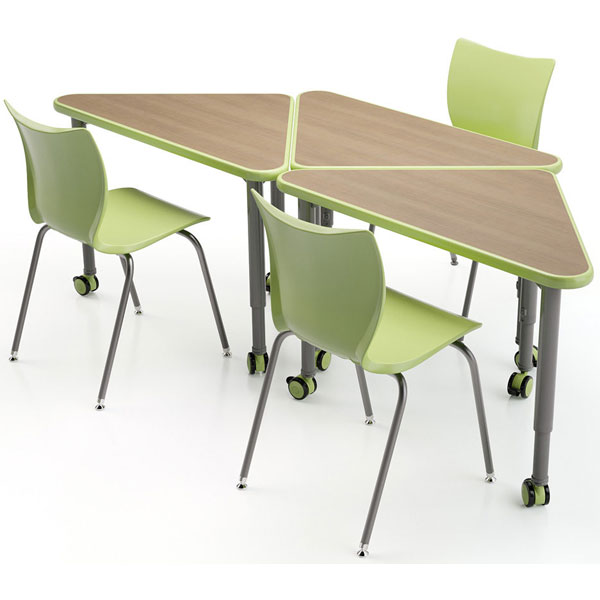 Elemental Wing Student Desk by Smith System