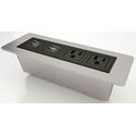 Smith System 017086 Flat Surface Power Module - 2 Power Outlets & 4 USB Ports