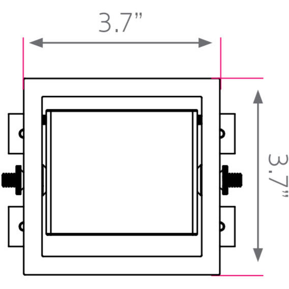 Smith System 017091 Retractable Surface Power Module - 2 Power Outlets