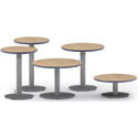 Cafe Table - Round Top, Circular Base by Smith System