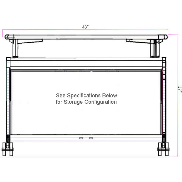 Smith System Cascade Mega-Case with Shelves and Riser