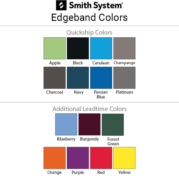 Silhouette Student Desk Bundle - Eight Single Desks + Eight 18" Flavors Chairs by Smith System